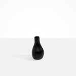 Dinosaur Designs Medium Liquid Vase in Black color resin