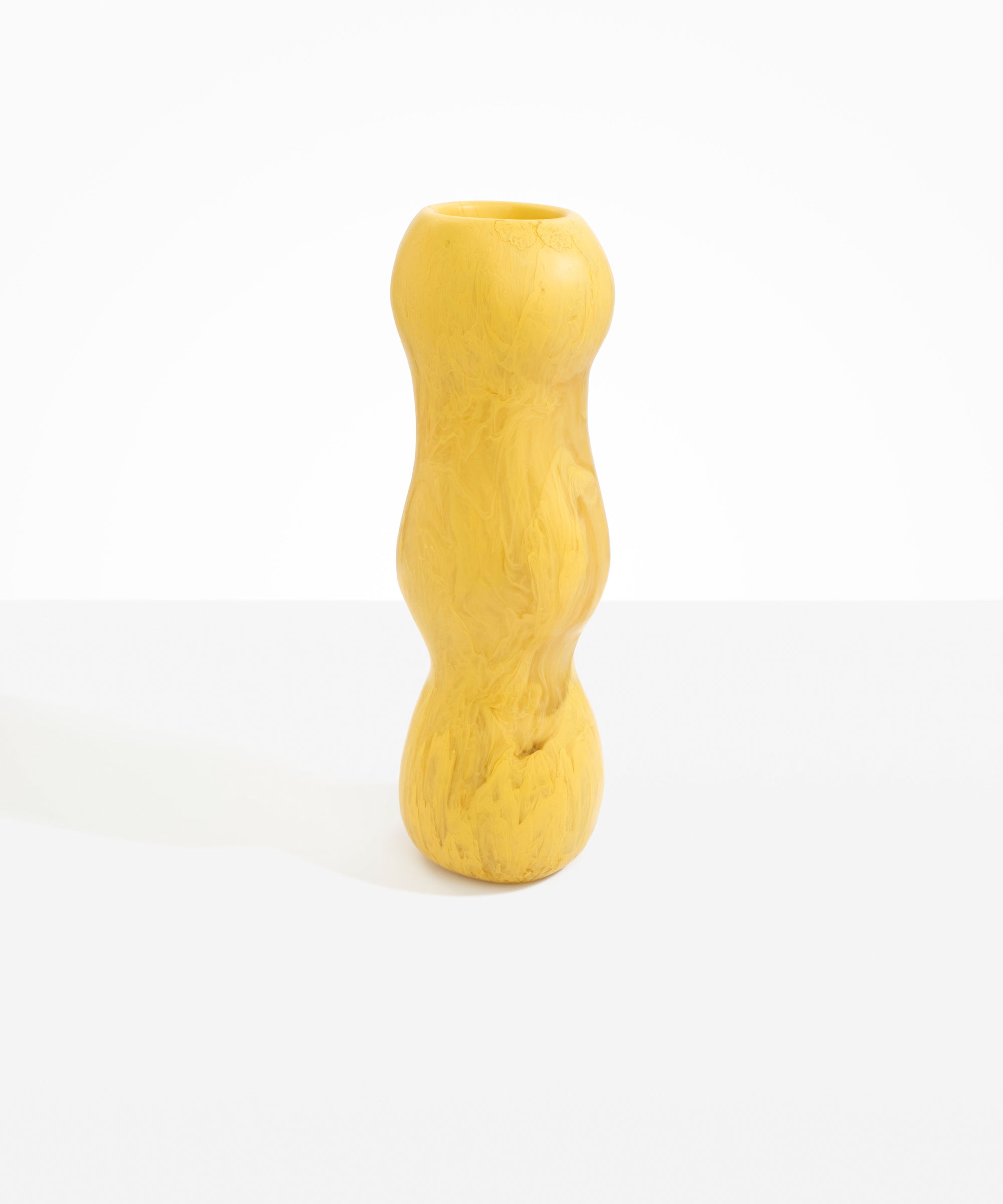 Dinosaur Designs Large Mountain Vase in Pollen color resin