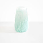 Dinosaur Designs Grand Pebble Vase in Mint color resin
