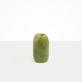 Dinosaur Designs Medium Pebble Vase in Olive color resin