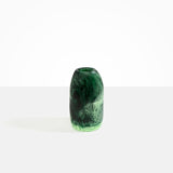 Dinosaur Designs Medium Pebble Vase in Moss color resin