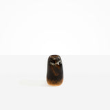 Dinosaur Designs Small Pebble Vase in Dark Horn color resin