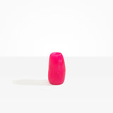 Dinosaur Designs Small Pebble Vase in Flamingo color resin