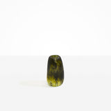 Dinosaur Designs Small Pebble Vase in Malachite color resin