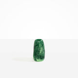 Dinosaur Designs Small Pebble Vase in Moss color resin
