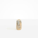 Dinosaur Designs Small Pebble Vase in Sandy Pearl color resin