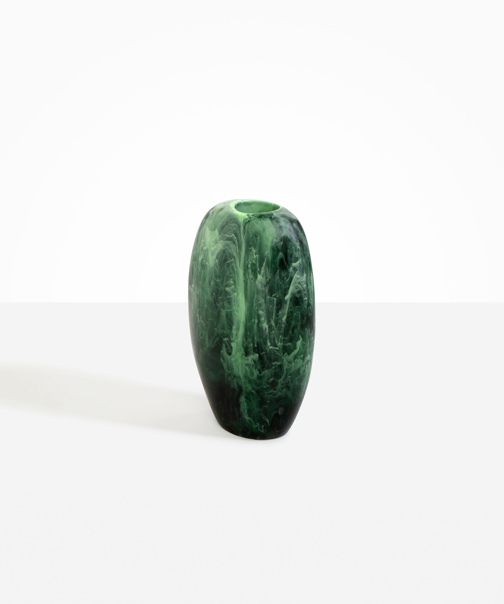 Dinosaur Designs VASSSBOLD bold skipping stone vase MOSS