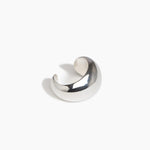 LO Collections x ALEX AND TRAHANAS Large Chifferi Cuff in Silver-Plated Brass Material