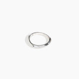 Dinosaur Designs Rock Wishbone Bangle in Silver-Plated Brass Material...