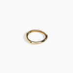 Dinosaur Designs Rock Wishbone Bangle in Brass Material....