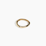 Dinosaur Designs Rock Wishbone Bangle in Brass Material