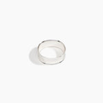 LO Collections x ALEX AND TRAHANAS Medium Voyage Bangle in Silver-Plated Brass Material....