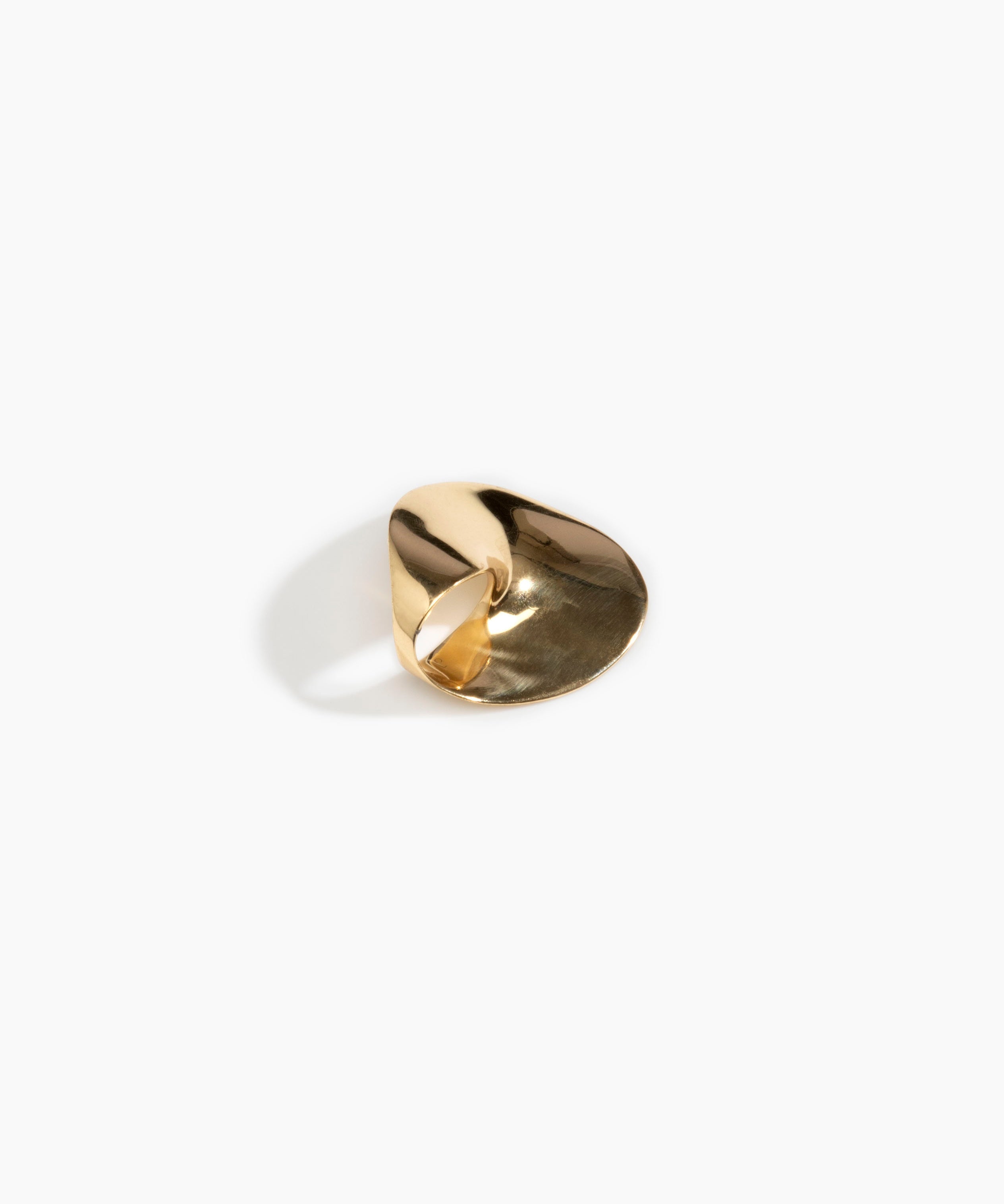 LO Collections Infinity Ring in Nano-Coated Brass Material