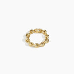 LO Collections Hug Chain Bracelet in Nano-Coated Brass Material resin with Regular Fit...