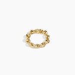 LO Collections Hug Chain Bracelet in Nano-Coated Brass Material resin with Regular Fit..