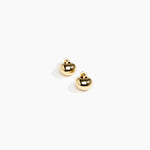 LO Collections x ALEX AND TRAHANAS Marella Hoop Earrings in Nano-Coated Brass Material..