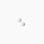 LO Collections x ALEX AND TRAHANAS Piccolo Chifferi Hoop Earrings in Silver-Plated Brass Material..