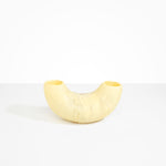 Dinosaur Designs Medium Horn Vase Vases in Lemon color resin 