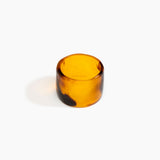 Dinosaur Designs Long Band Bangle in Tortoise Colour resin with Regular Fit.