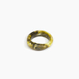 Dinosaur Designs Earth Bangle in Malachite Colour resin with Regular Fit.