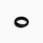 Dinosaur Designs Earth Bangle in Black Colour resin with Regular Fit..