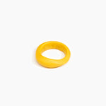 Dinosaur Designs Earth Bangle in Honeycomb Colour resin with Regular Fit.