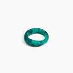 Dinosaur Designs Earth Bangle in Mineral Swirl Colour resin with Regular Fit..