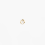 LO Collections Small Mungbean Ring in Nano-Coated Brass Material..