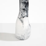 Dinosaur Designs Tall Studio Vase in White Marble Colour resin