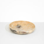 Dinosaur Designs Large Earth Bowl in Sandy Pearl Colour resin.