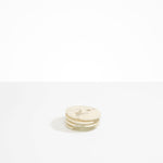 Dinosaur Designs Boulder Coaster Coasters in Chalk Swirl Colour resin.