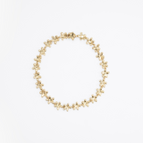 LO Collections Daisy Choker in Nano-Coated Brass Material resin with Regular Fit..