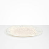 Dinosaur Designs Long Temple Platter in Chalk Swirl color resin