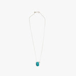 Dinosaur Designs Joie De Vivre Pendant in Lagoon Colour resin with 925 Sterling Silver Material