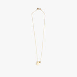 Dinosaur Designs Joie De Vivre Pendant in Cream Colour resin with Gold-Filled Material