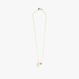 Dinosaur Designs Joie De Vivre Pendant in Cream Colour resin with Gold-Filled Material..