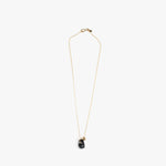 Dinosaur Designs Joie De Vivre Pendant Necklaces in Black Marble Colour resin with Gold-Filled Material