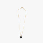 Dinosaur Designs Joie De Vivre Pendant in Black Marble Colour resin with Gold-Filled Material.