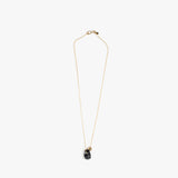 Dinosaur Designs Joie De Vivre Pendant in Black Marble Colour resin with Gold-Filled Material..