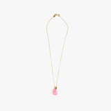 Dinosaur Designs Joie De Vivre Pendant Necklaces in Parakeet Colour resin with Gold-Filled Material