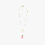 Dinosaur Designs Joie De Vivre Pendant Necklaces in Parakeet Colour resin with Gold-Filled Material