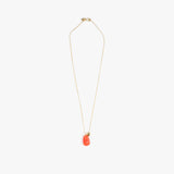 Dinosaur Designs Joie De Vivre Pendant Necklaces in Lychee Colour resin with Gold-Filled Material