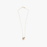 Dinosaur Designs Joie De Vivre Pendant Necklaces in Sandy Pearl Colour resin with Gold-Filled Material
