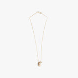 Dinosaur Designs Joie De Vivre Pendant Necklaces in Sandy Pearl Colour resin with Gold-Filled Material
