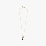Dinosaur Designs Joie De Vivre Pendant in White Marble Colour resin with Gold-Filled Material.