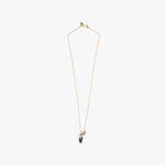 Dinosaur Designs Joie De Vivre Pendant Necklaces in White Marble Colour resin with Gold-Filled Material