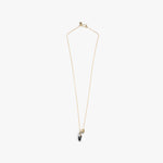 Dinosaur Designs Joie De Vivre Pendant in White Marble Colour resin with Gold-Filled Material..