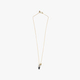 Dinosaur Designs Joie De Vivre Pendant in White Marble Colour resin with Gold-Filled Material..