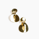 LO Collections Infinity Drop Earrings in Nano-Coated Brass Material...