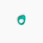 Dinosaur Designs Pebble Ring in Mineral Swirl Colour resin with Regular Fit.